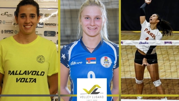 ESTERI. Tris di acquisti per il Volley Lugano: Sofia Tosi, Natasa Narancic, Nada Meawad