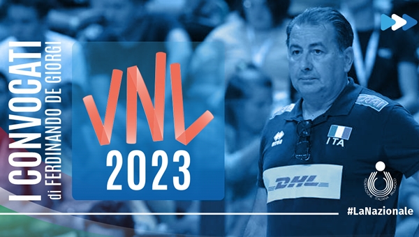 NEWS. I 30 azzurri scelti per la Volleyball Nations League 2023